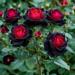 Роза Тень Феникса купить по цене от 402р. в интернет-магазине «Посадика» с доставкой почтой в в Коломнае и по всей России – [изображение №1].